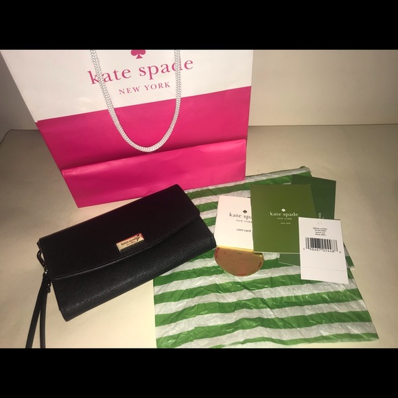 💯% Authentic Kate Spade Laurel Way Phone Wristlet - Picture 7 of 8